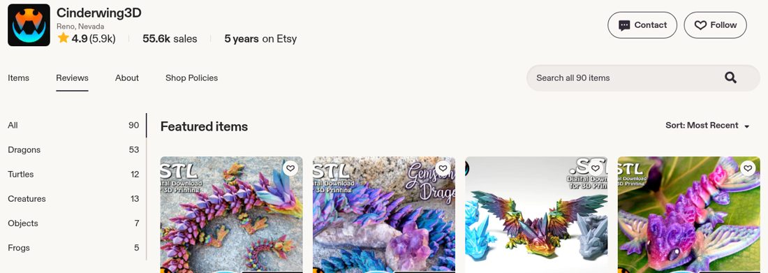 Flexi toy shop with 55.6k sales